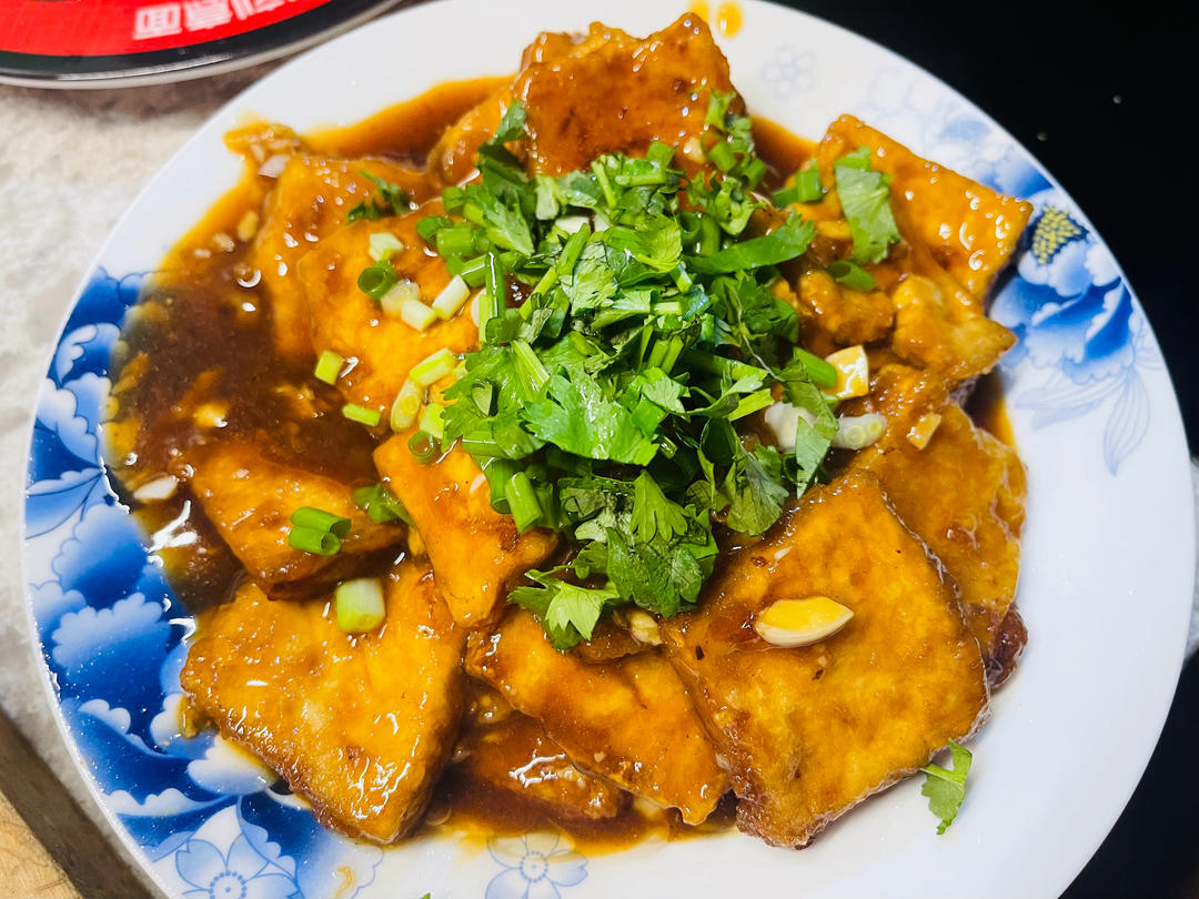 无敌好吃的香煎豆腐