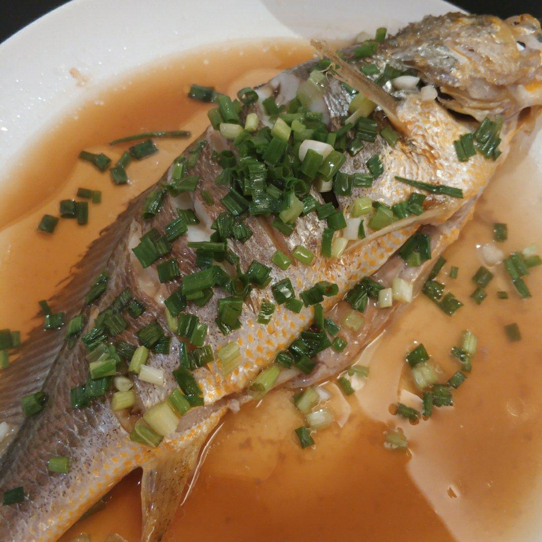 培恩z做的葱油黄鱼