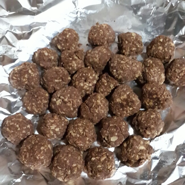 巧克力燕麦能量球