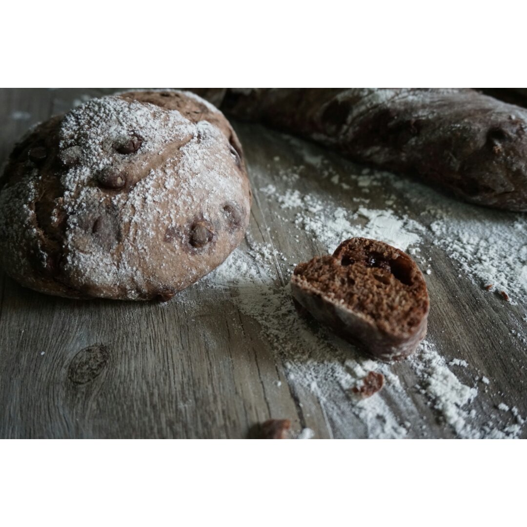 米歇尔可可面包（林大厨的手拌巧克力面包）