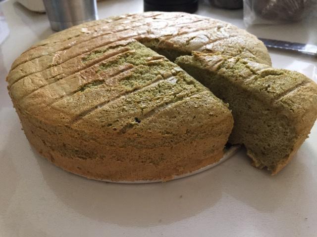 抹茶戚风蛋糕8寸