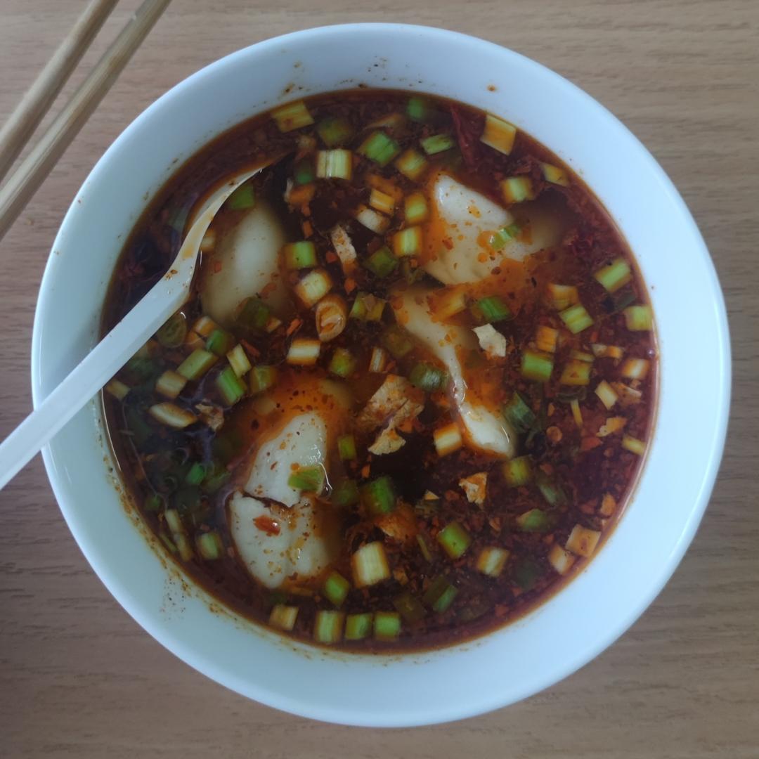 🔥五分钟搞定❗️酸辣开胃一吃就上瘾的酸汤水饺