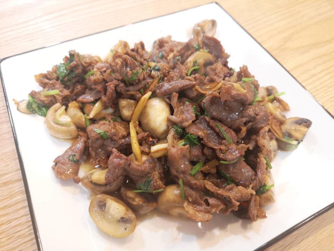 草菇牛肉（米饭杀手系列九）