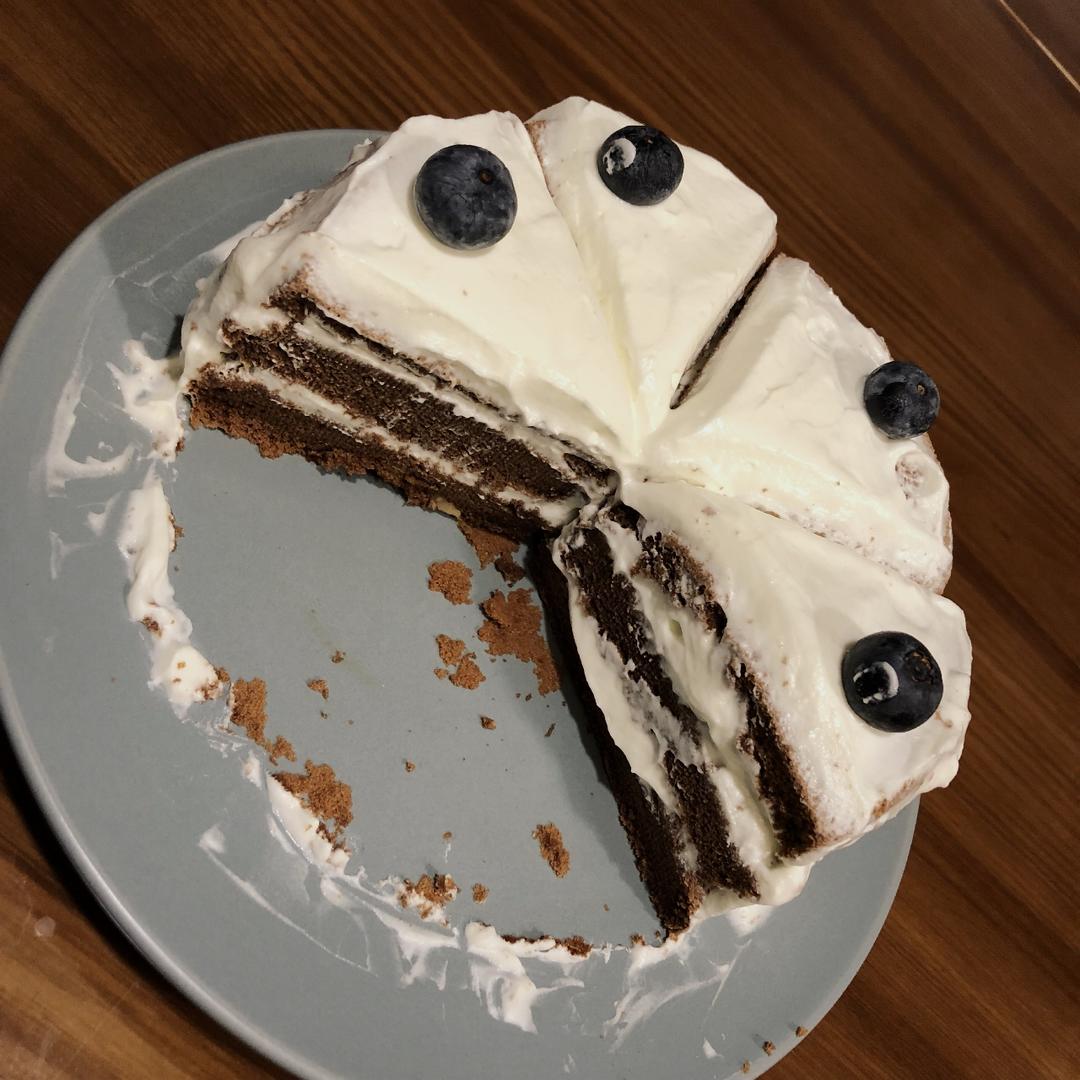 果子学校可可戚风