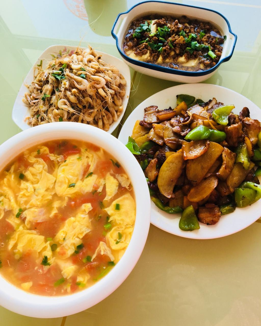 简单的生活1做的午餐2018年8月15日