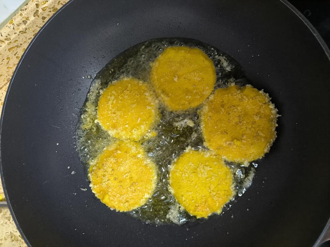 不会变形的南瓜饼