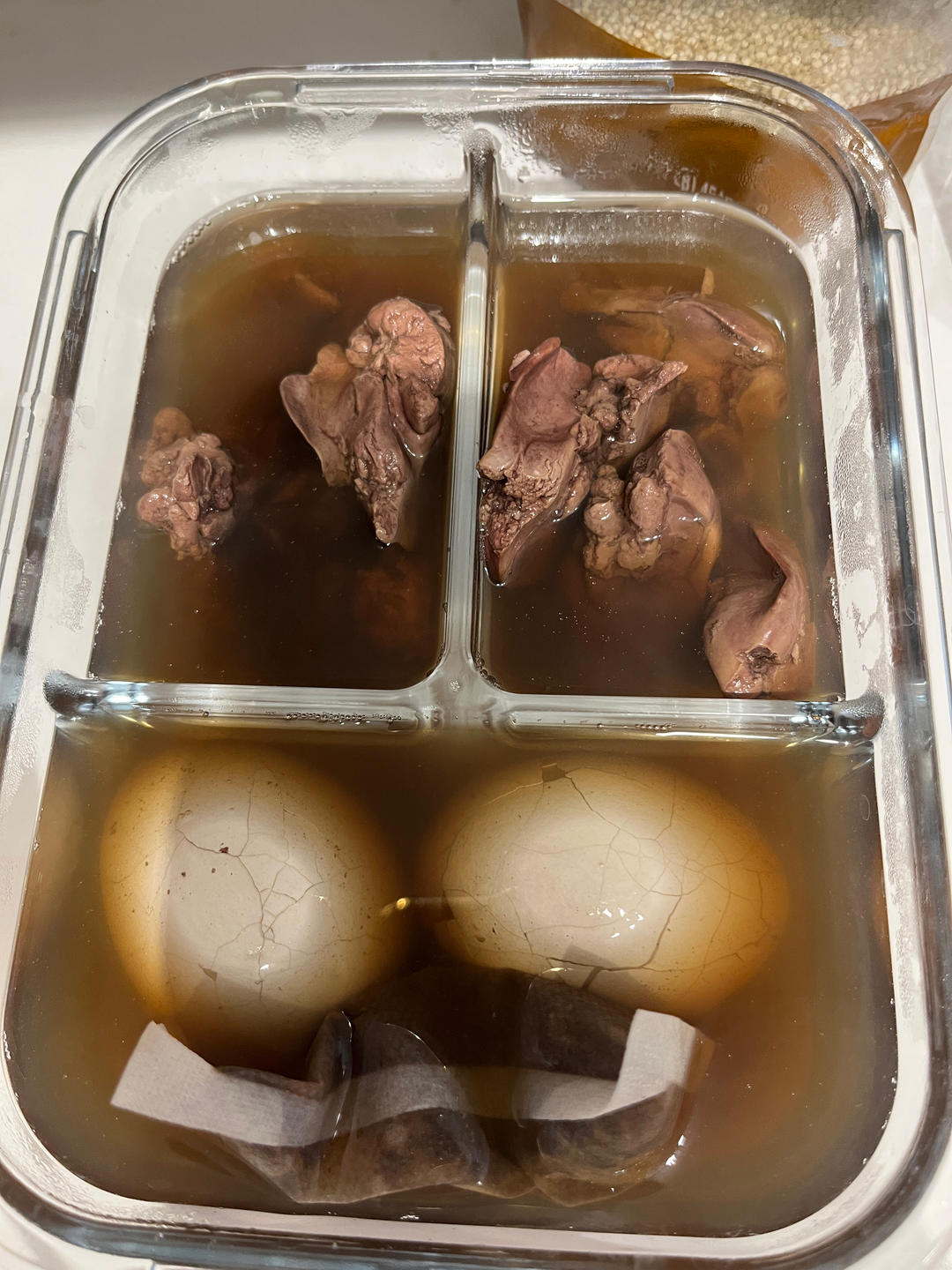 卤鸡肝
