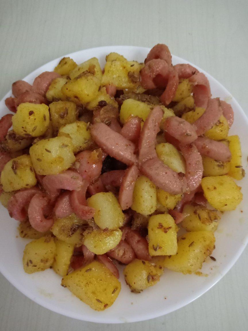 香辣孜然土豆块