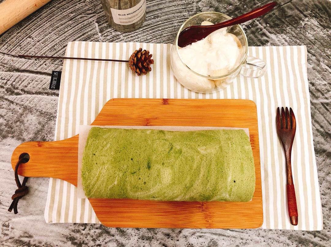 无油酸奶奶酪双享大理石蛋糕卷