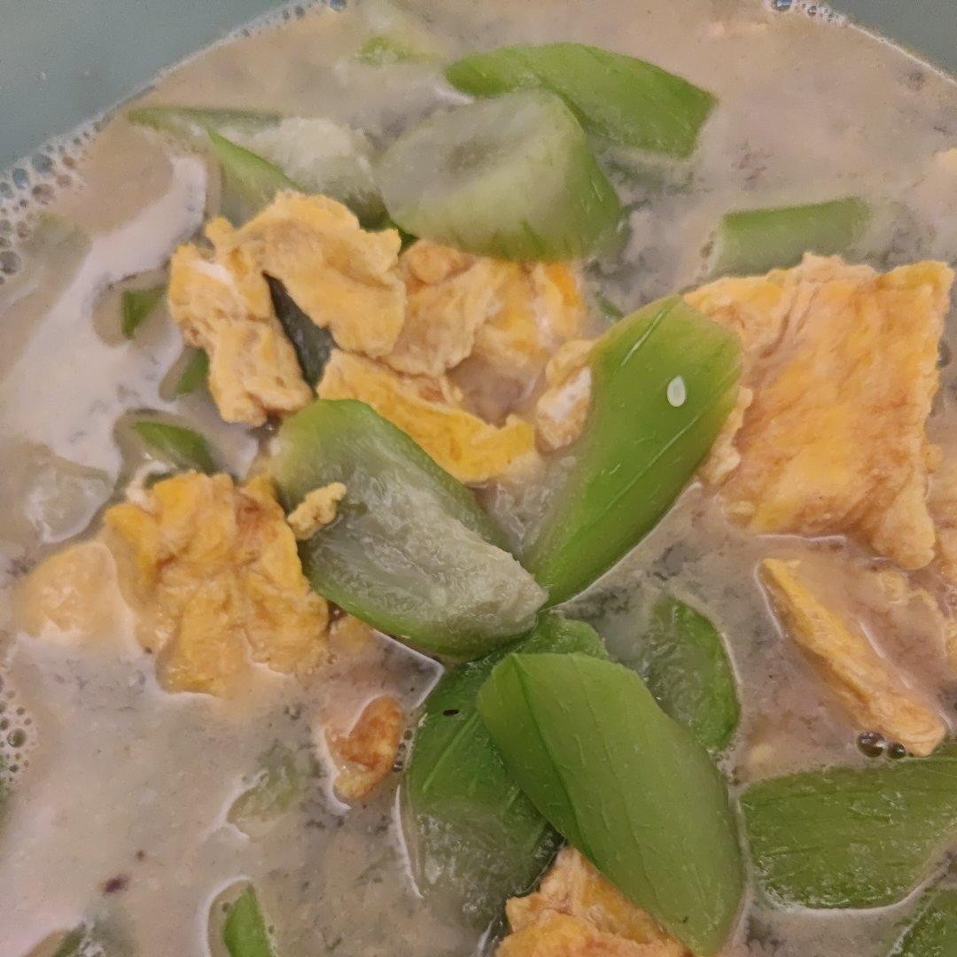 丝瓜鸡蛋汤