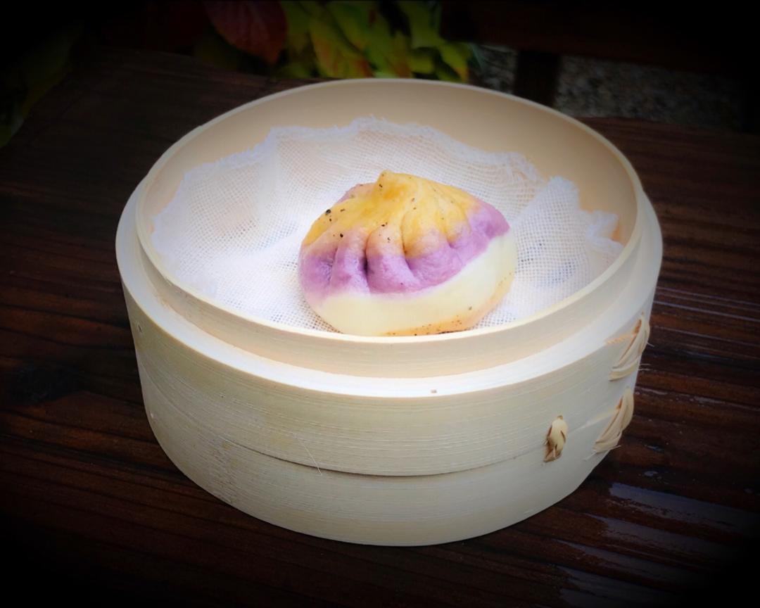 媚兮cy做的彩虹包子