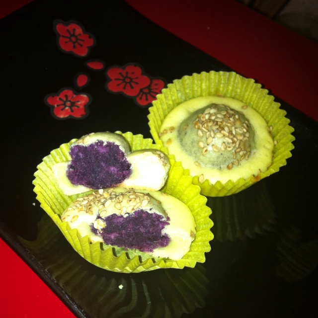 紫薯夹心小蛋糕