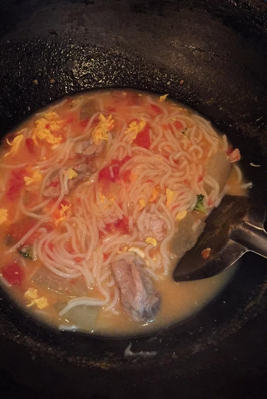 艾哟哟哟做的烂糊面病号餐专用