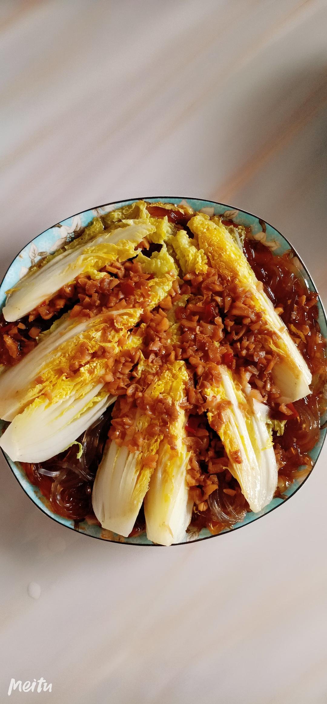 蒜蓉粉丝娃娃菜