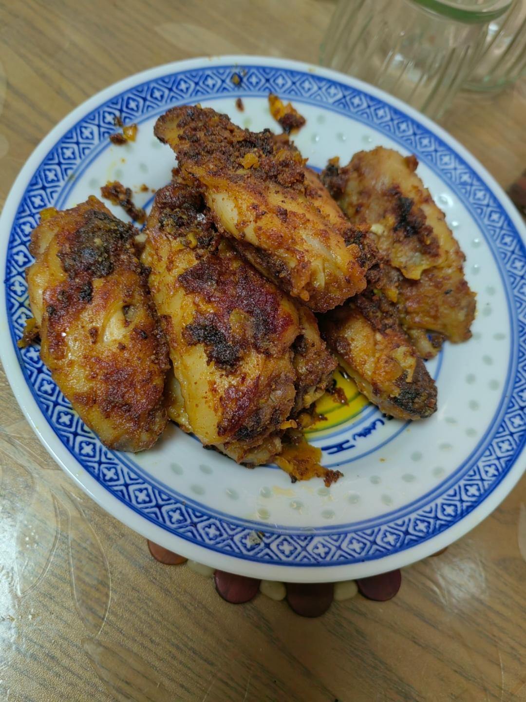 金沙鸡翅【咸蛋黄焗鸡翅】