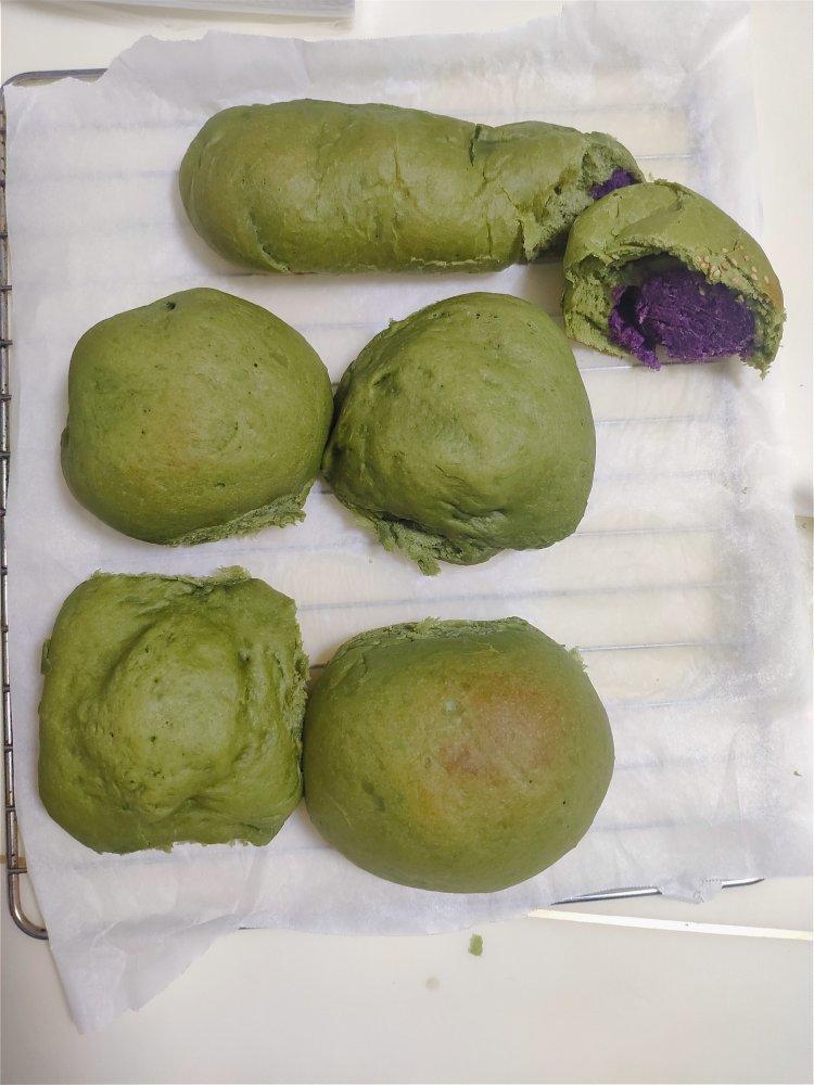 99%成功率的日式抹茶超软麻薯小餐包，1岁半的小孩都喜欢