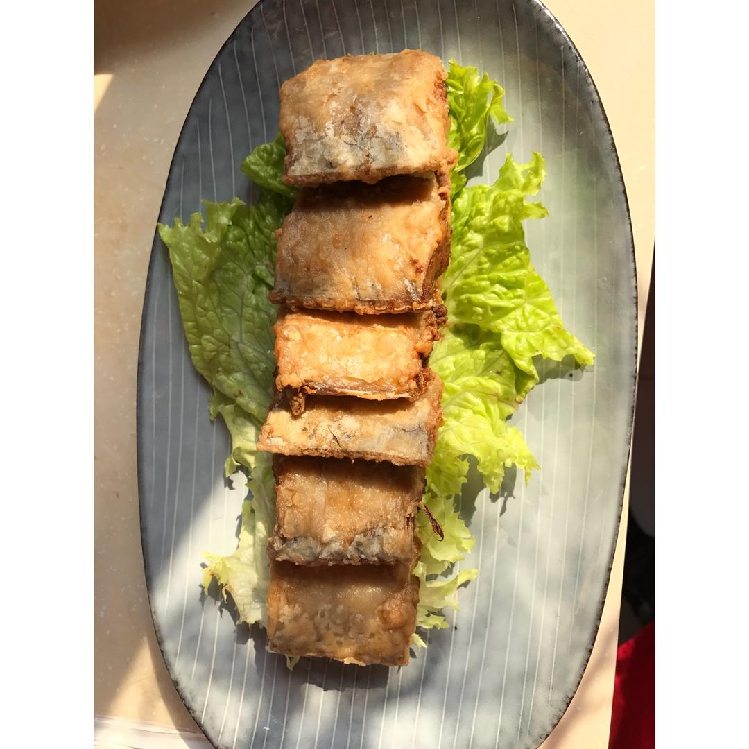 干炸带鱼