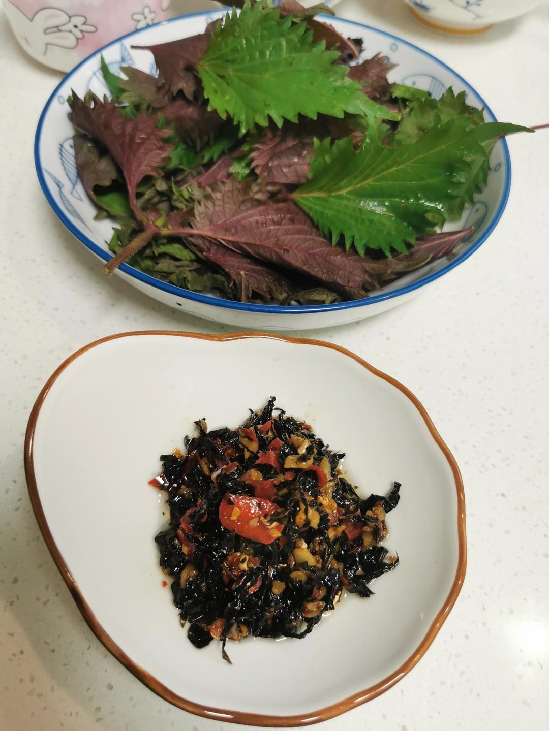 万能香辣紫苏酱的做法