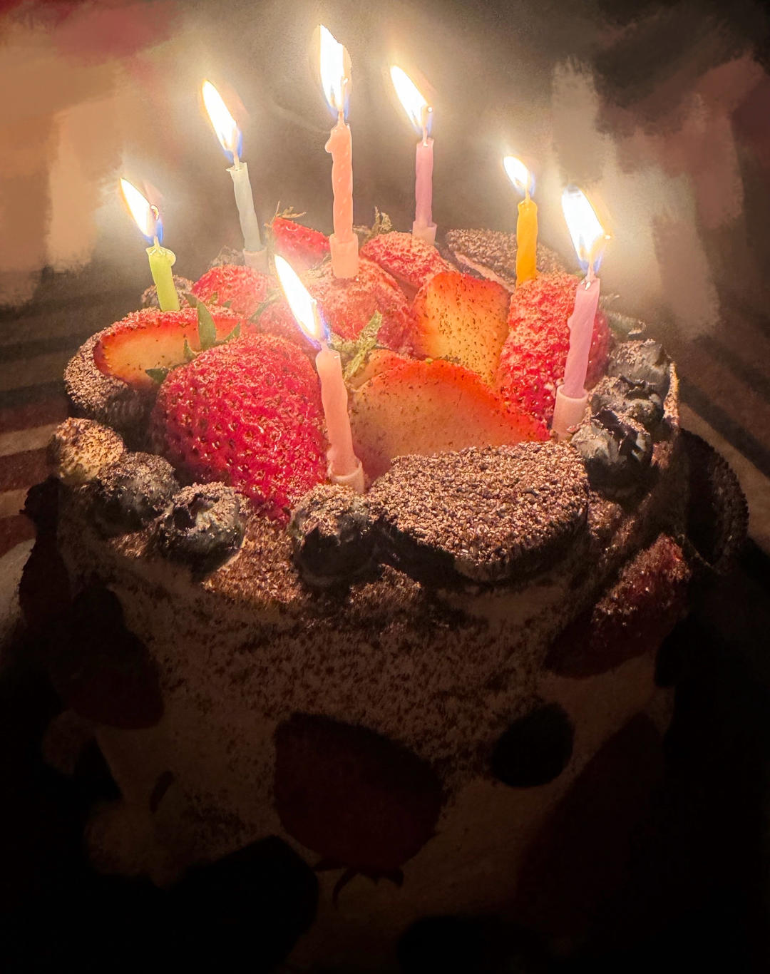 新手必成8寸生日蛋糕（详细多图干货经验分享，解决戚风蛋糕塌陷，奶油饰面涂不好，烤箱温度不好掌握等各种问题）