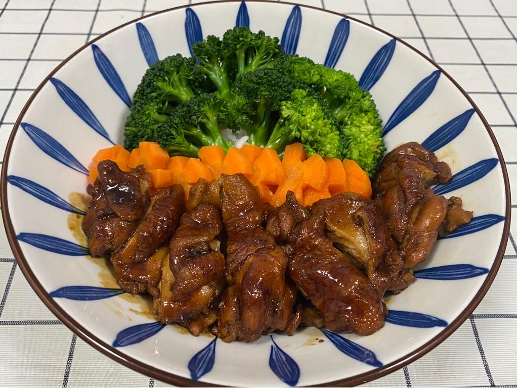 照烧鸡腿饭