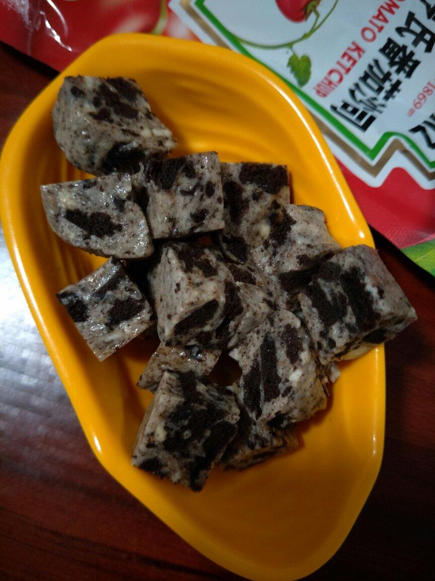 咖啡奥利奥牛轧糖，超香～