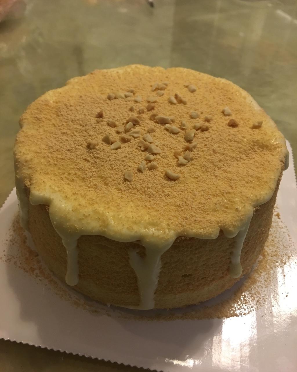 刘莉萍做的超好吃的豆乳爆浆蛋糕