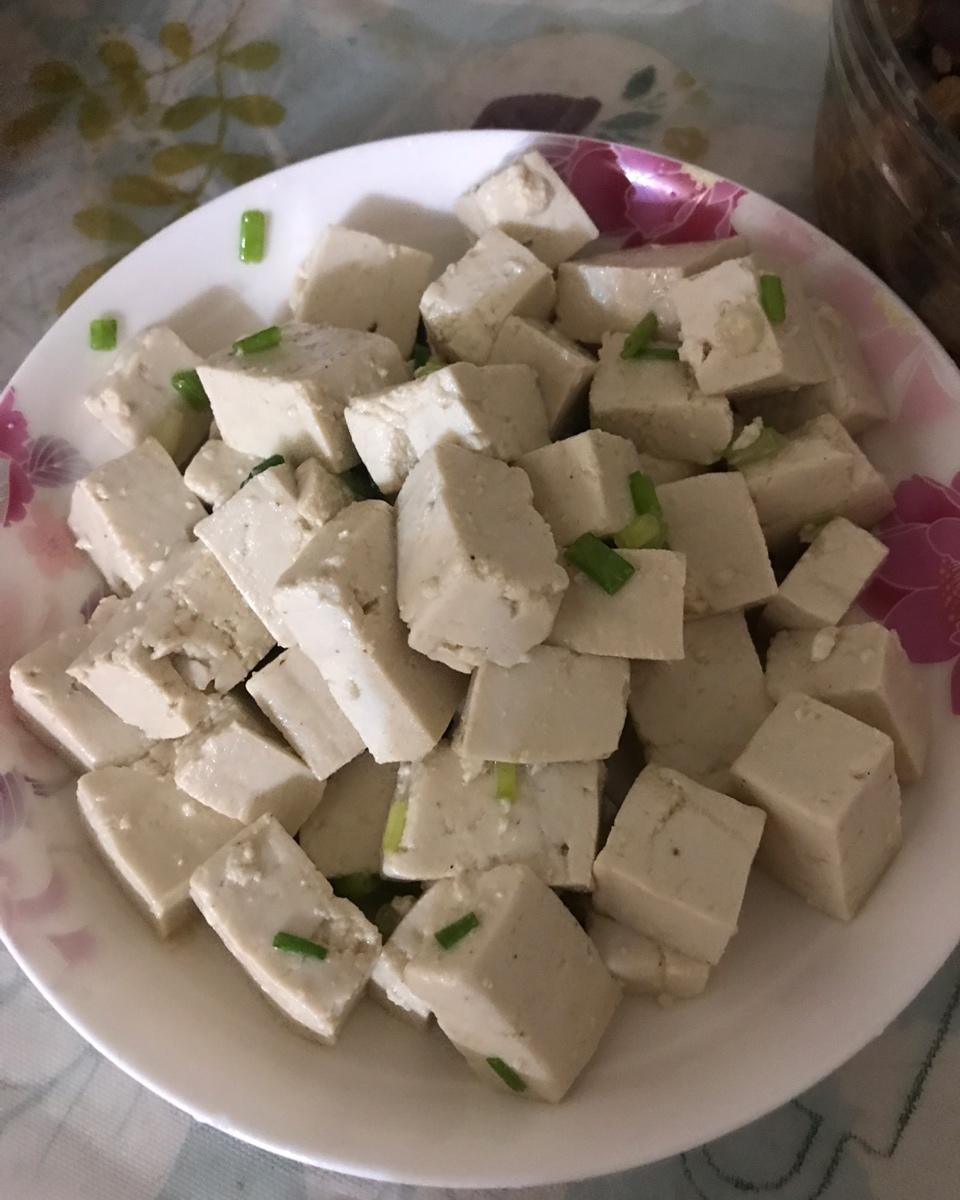 小葱拌豆腐