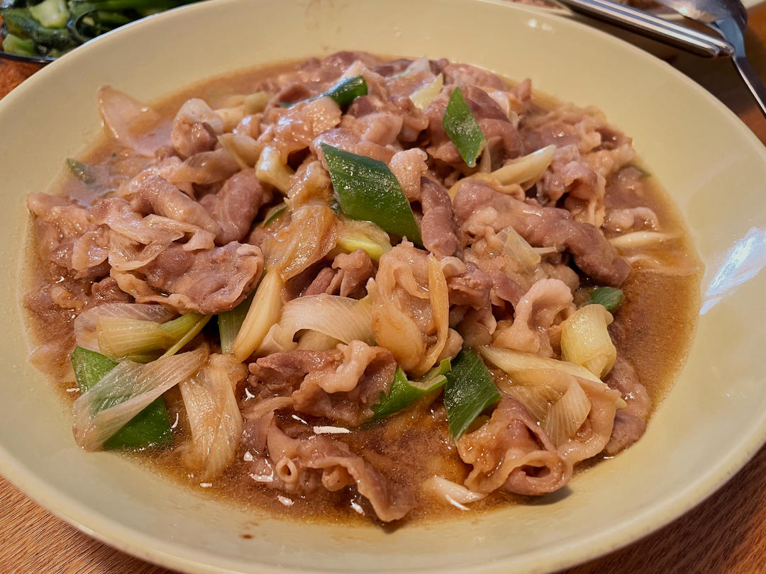 葱爆牛肉