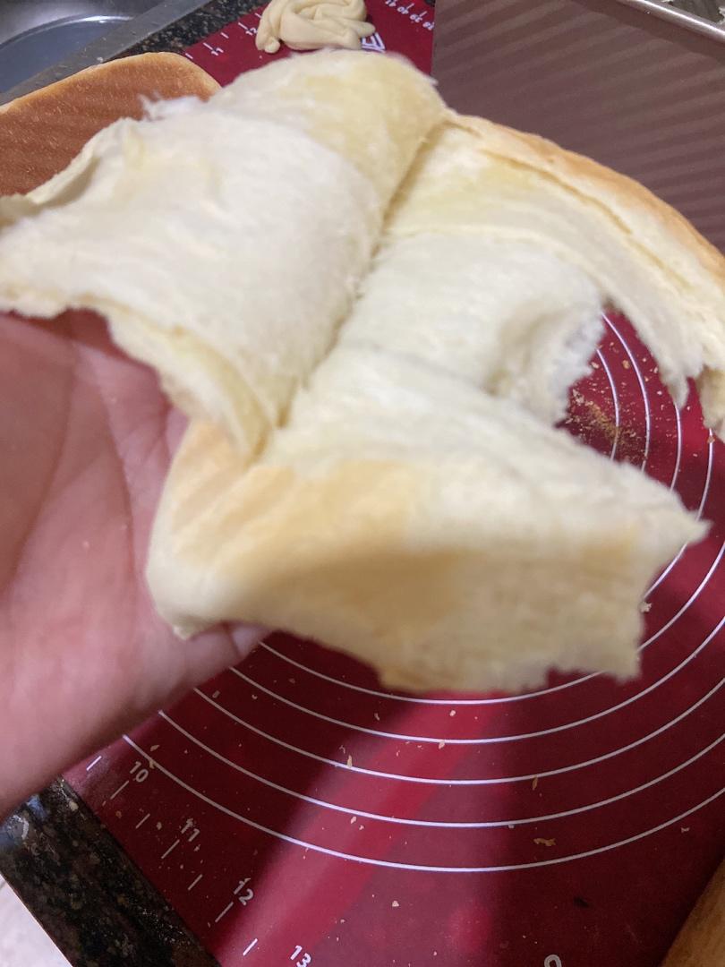 吐司，奶香手撕面包，超级香浓