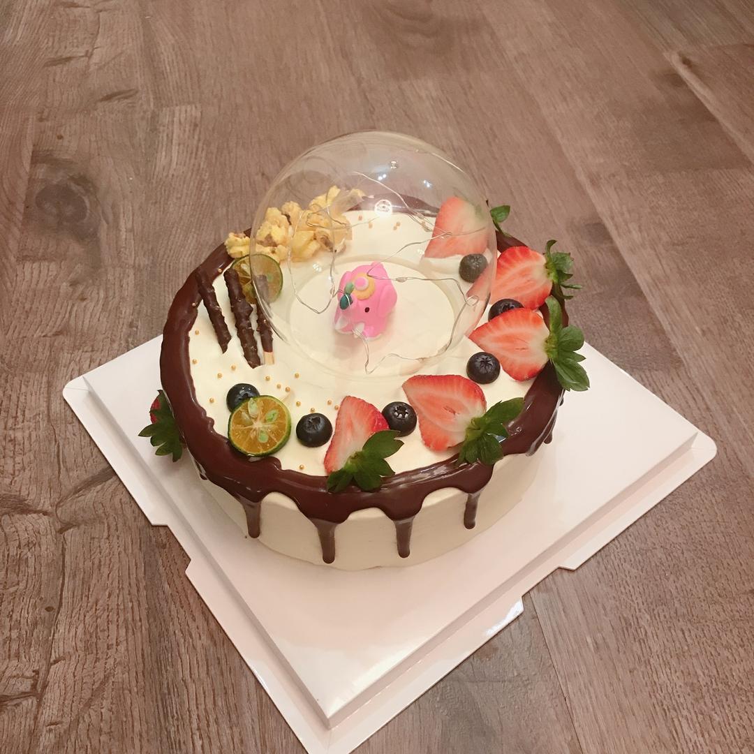 蛋糕淋面之一：甘那许淋面（详细解答淋面太稠的问题）