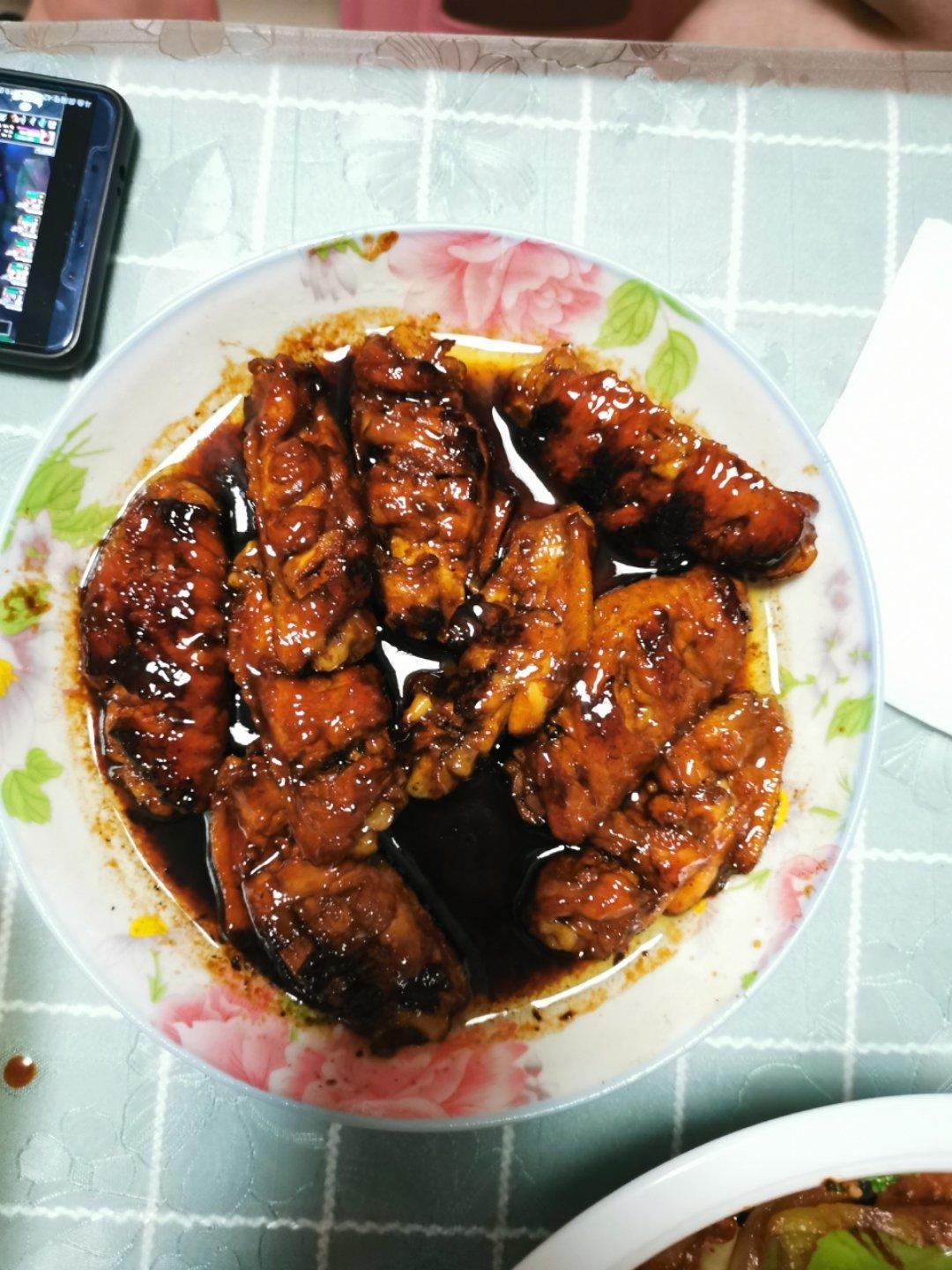 【可乐鸡翅】
