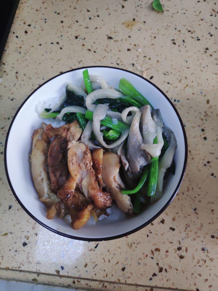 照烧鸡腿饭