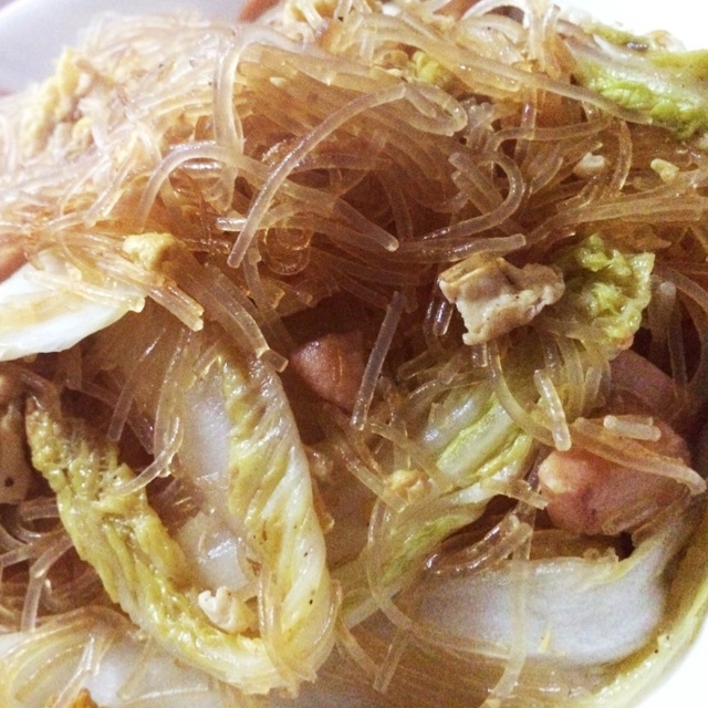 白菜炒粉丝