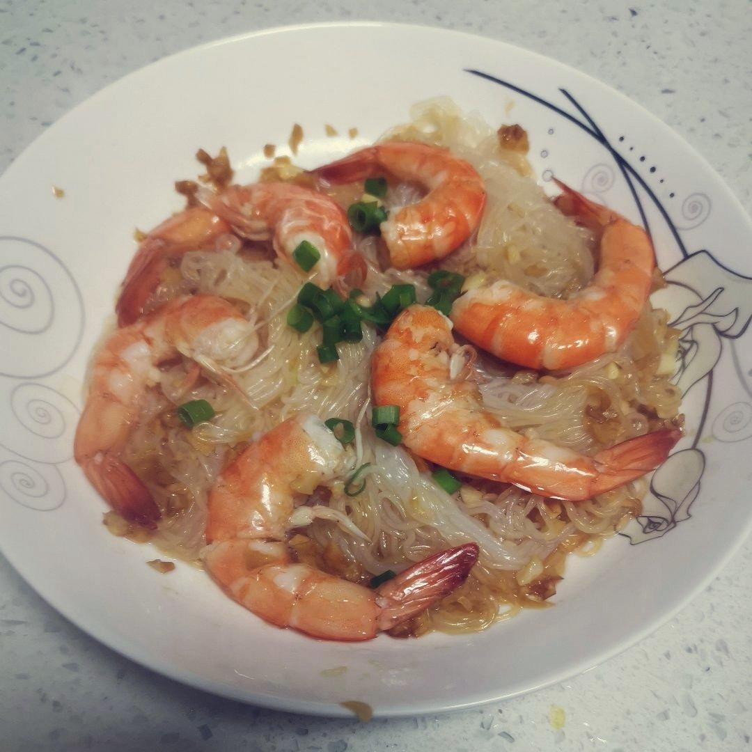 蒜蓉粉丝蒸大虾