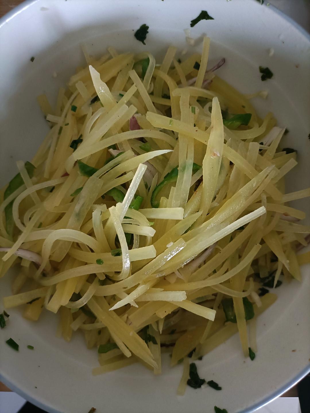 凉拌土豆丝