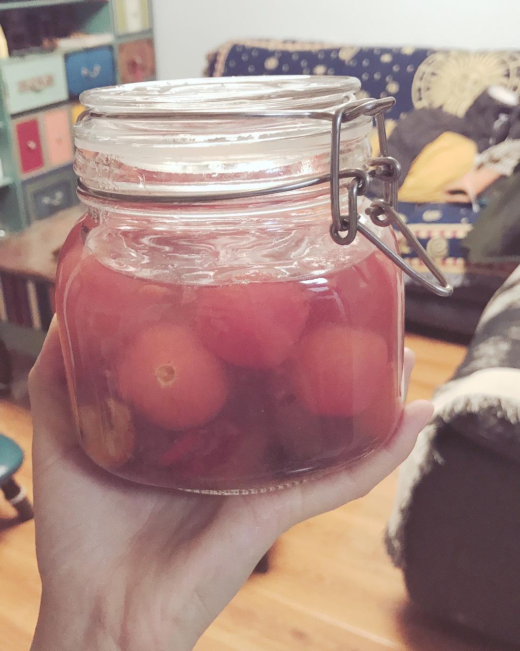 话梅小番茄