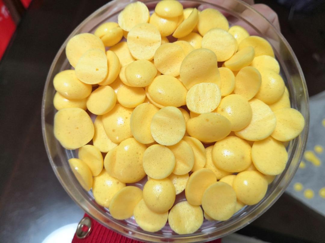 入口即化的无添加蛋黄溶豆