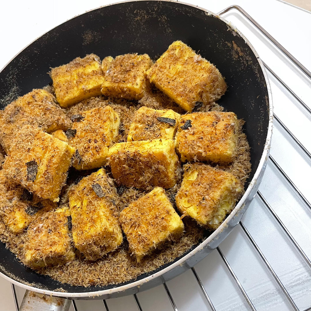 香葱肉松蛋糕卷