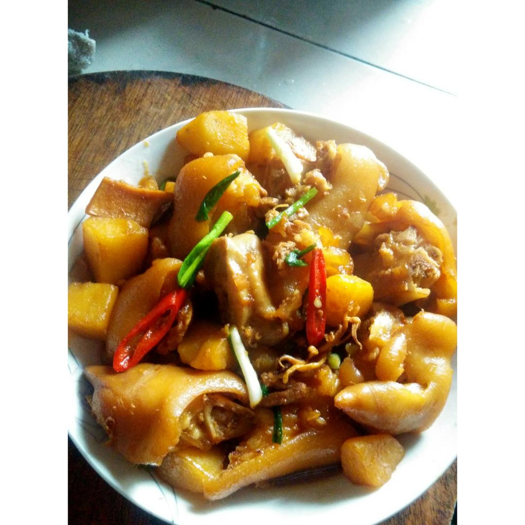 懒人版红烧猪脚