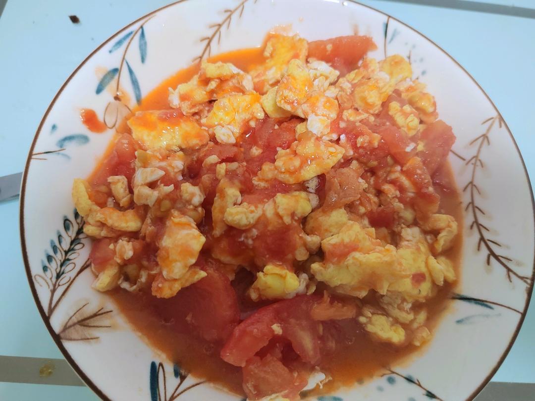 西红柿炒鸡蛋