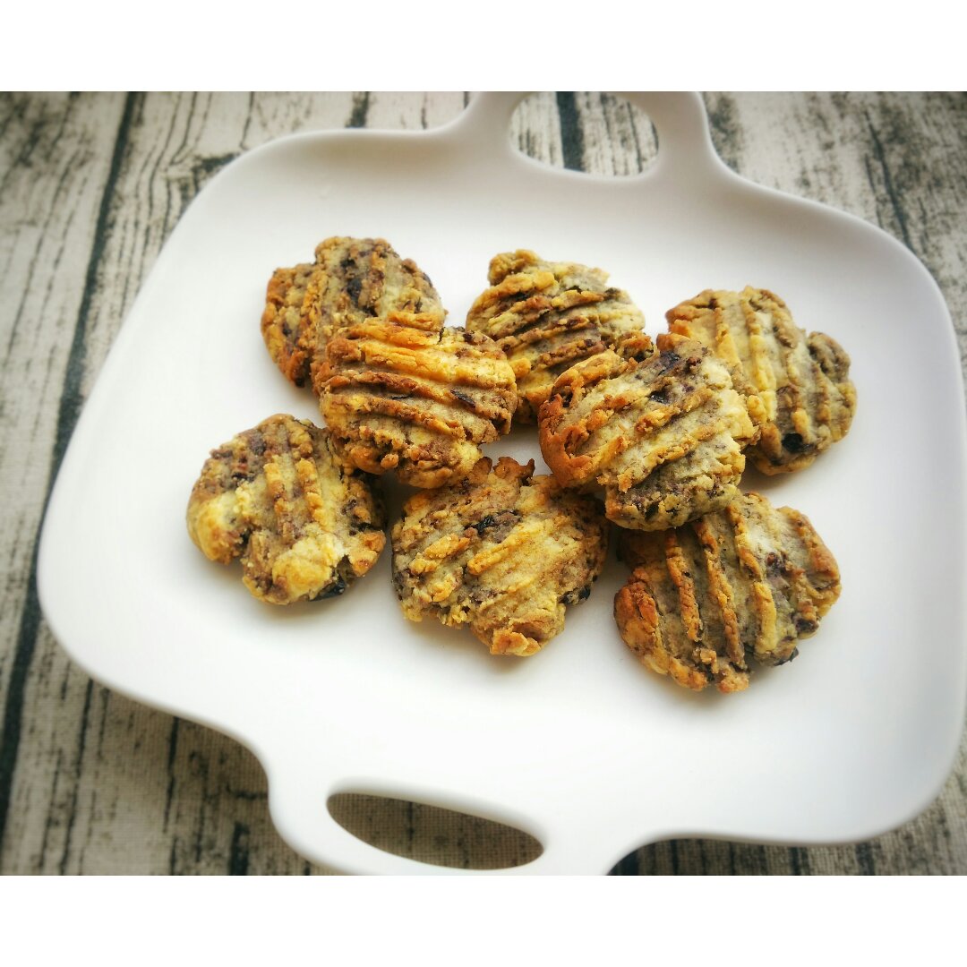 （无黄油）健康奶香提子酥饼