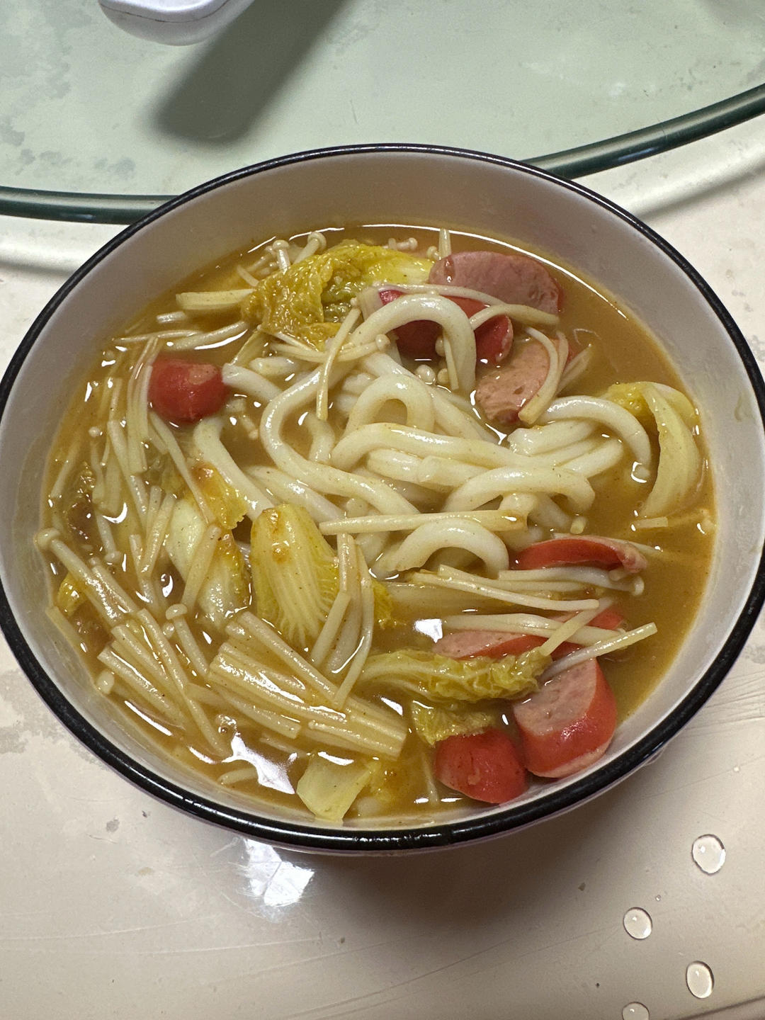 蔬菜咖喱乌冬