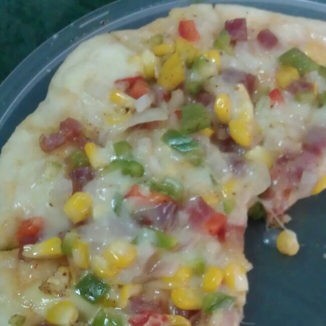 夏威夷pizza（附饼底冷冻法）