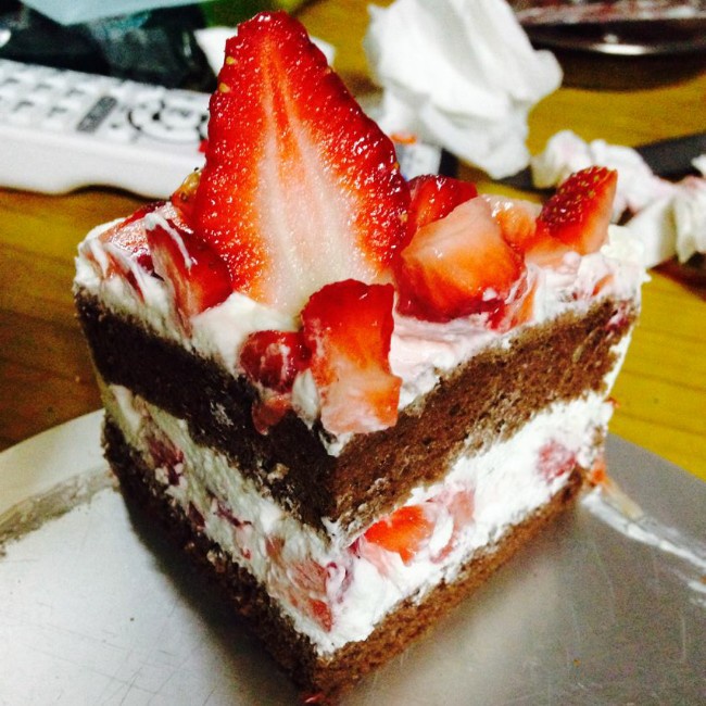 果子学校可可戚风