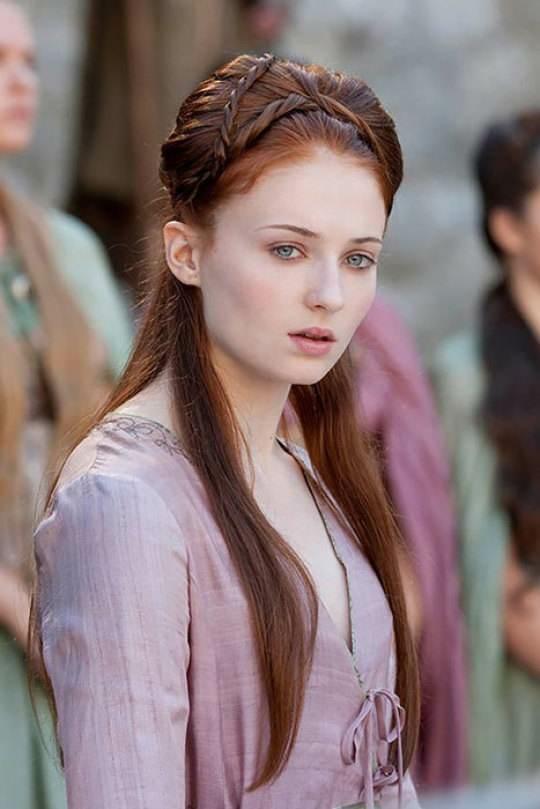 鸽肉馅饼,散发肉桂香气的烤苹果和洒满糖霜的柠檬蛋糕,可珊莎已经吃得