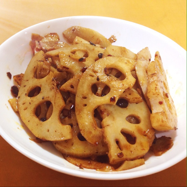 老干妈孜然莲藕