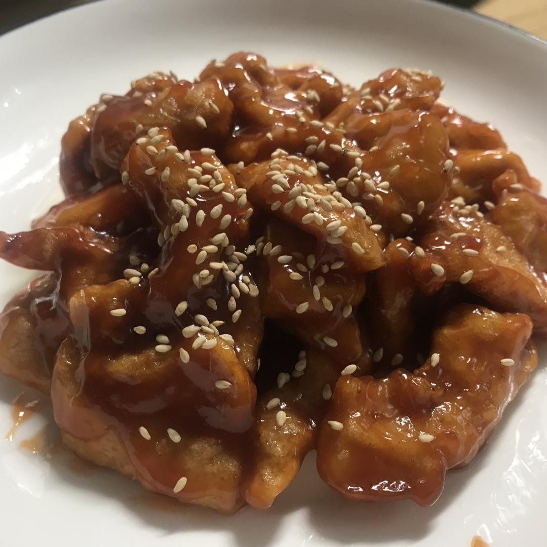 糖醋里脊 超嫩鸡胸肉版