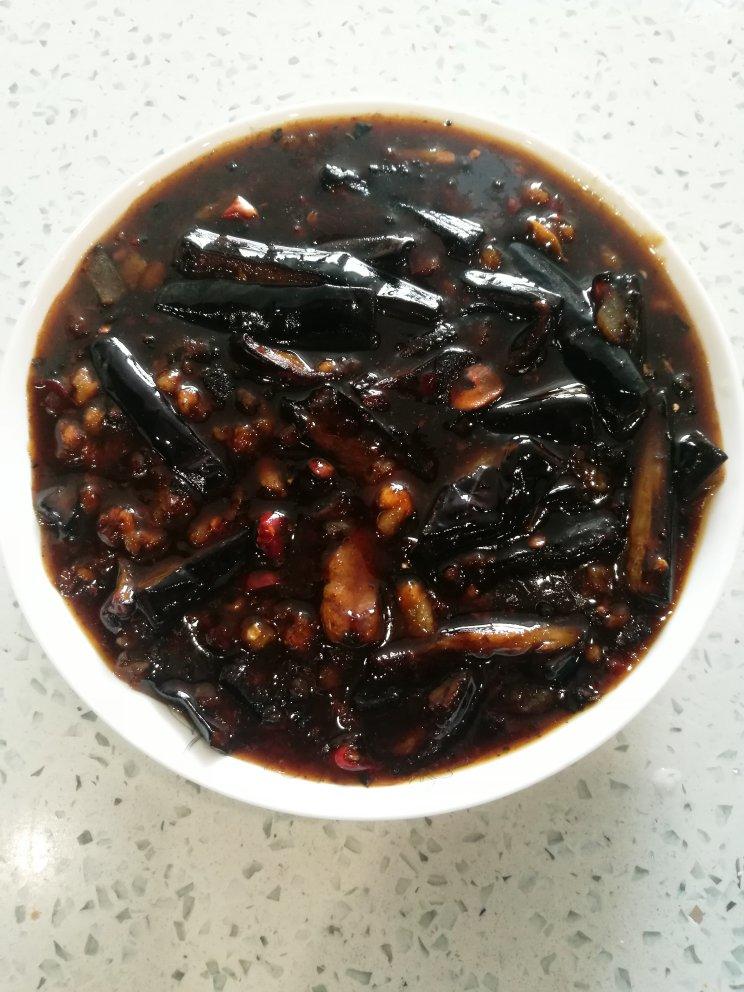 红烧肉沫茄子