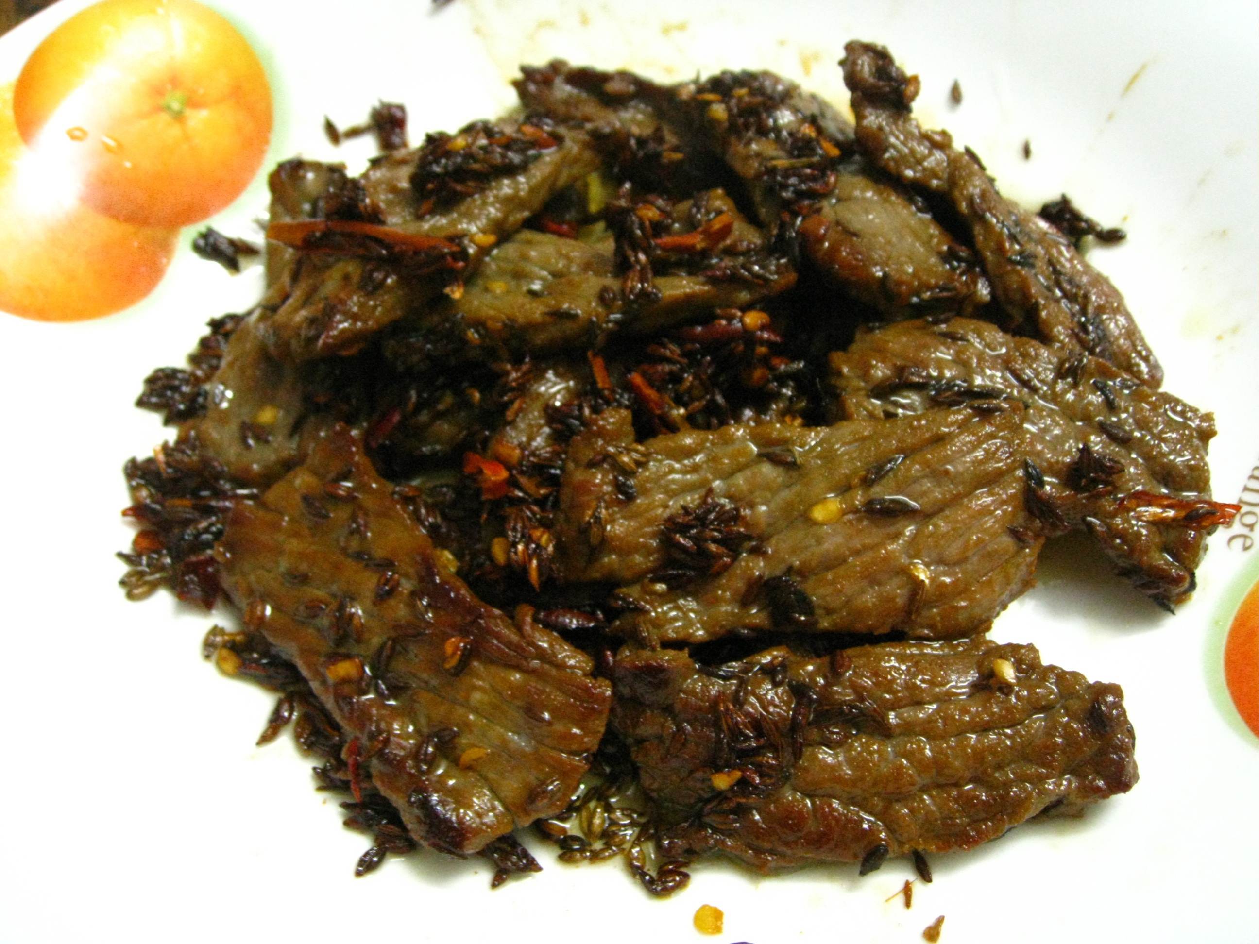 孜然牛肉