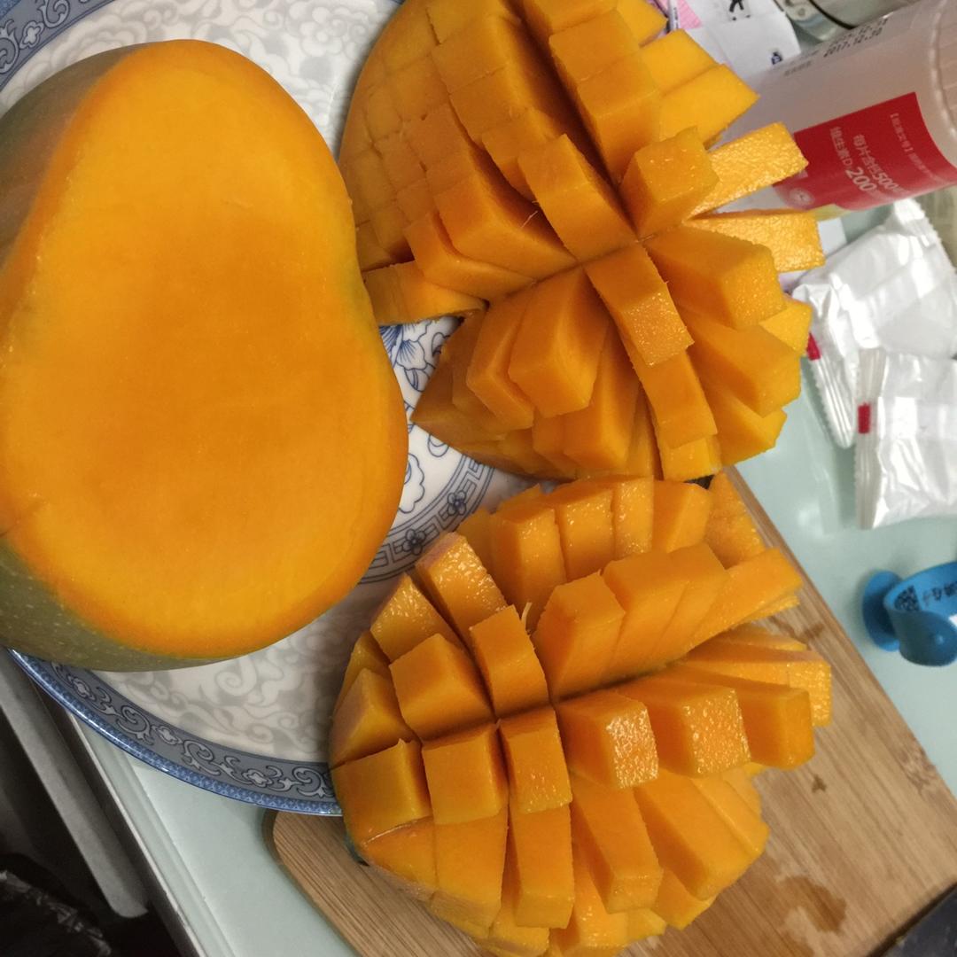 巧切芒果